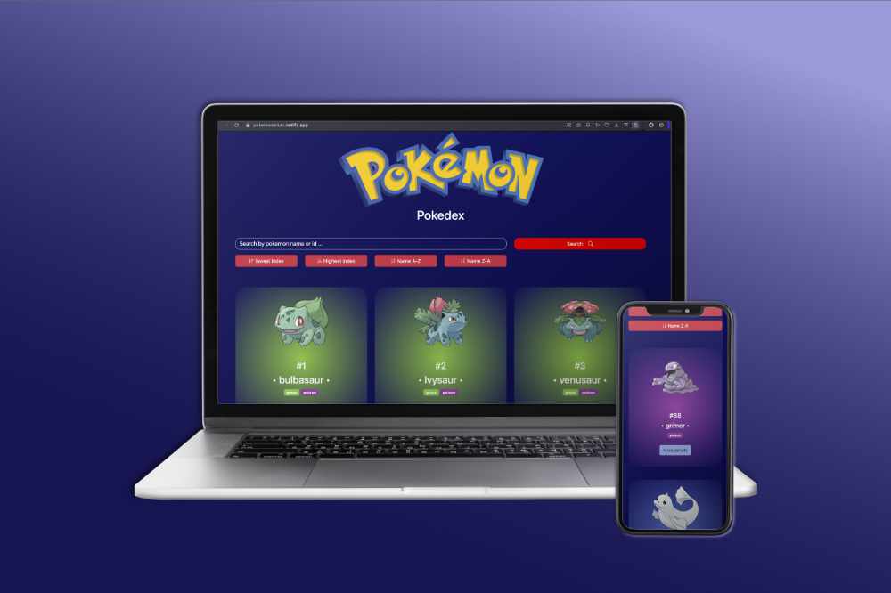Pokedex Webapp